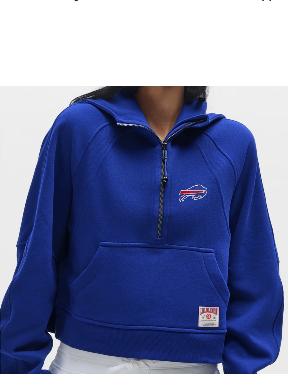 lululemon athletica Buffalo Bills scuba Hoodie Pullover